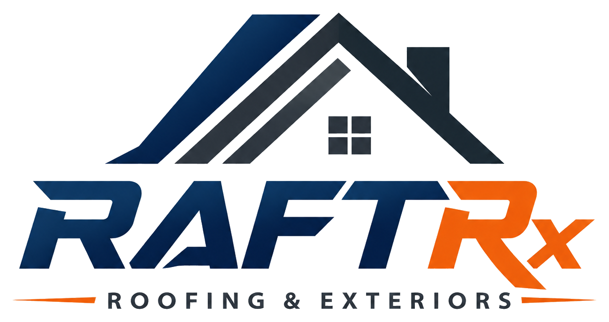 RAFTRx Roofing & Exteriors logo